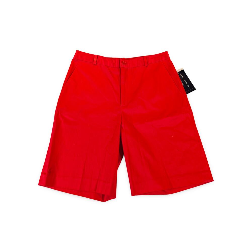 NWT Ralph Lauren Golf Red Pony Logo Shorts Size 2
